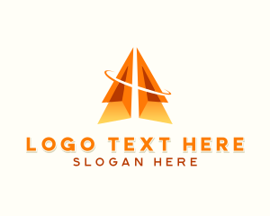 Postal - Paper Plane Logistics logo design