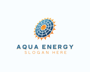 Solar Energy Power logo design