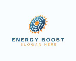 Power - Solar Energy Power logo design