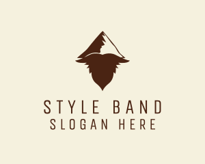 Hipster Styling Beard  logo design