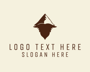 Mens Products - Hipster Styling Beard logo design