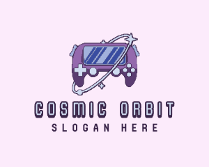 Pixel Gaming Orbit logo design