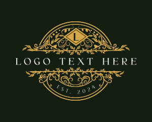 Foliage Vine Luxury Logo