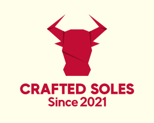 Origami Bull Craft logo design