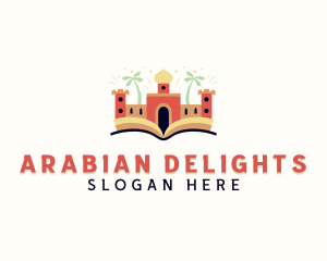 Arabian Palace Book logo design