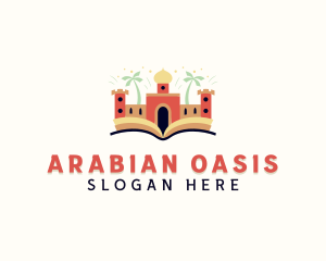 Arabian - Arabian Palace Book logo design