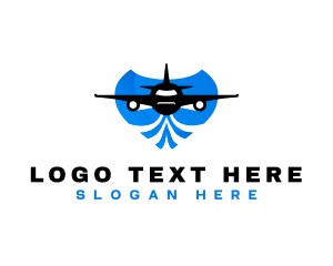 Airplane - Plane Travel Destination logo design