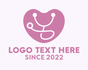Pediatric Heart Childcare  logo design