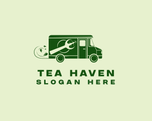 Green Food Delivery  logo design