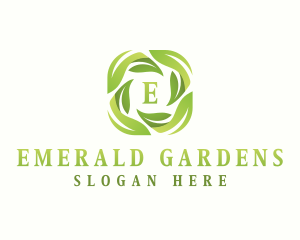 Herbal Nature Garden logo design