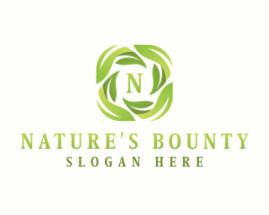 Herbal Nature Garden logo design