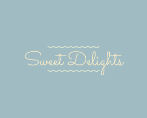 Sweet Dainty Wordmark logo design