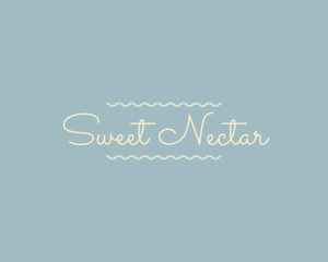 Sweet Dainty Wordmark logo design