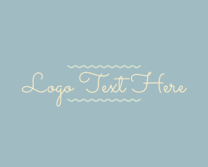 Sweet Dainty Wordmark Logo