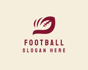 Football Hand League logo design