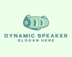 Speaker - Robotic Tech Toy logo design