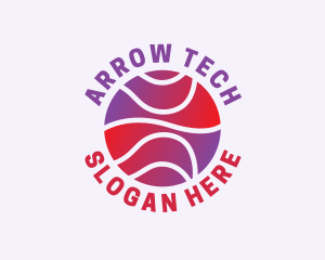 Tech Globe Sphere logo design