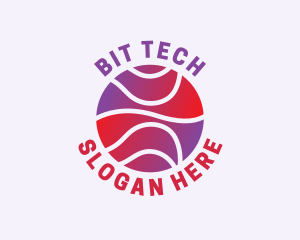 Tech Globe Sphere logo design