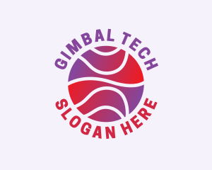 Tech Globe Sphere logo design