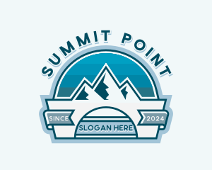 Mountain Summit Hike logo design