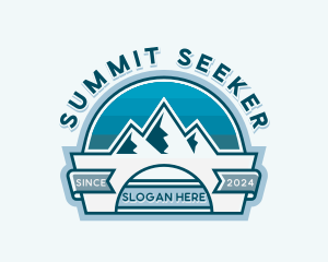 Mountain Summit Hike logo design