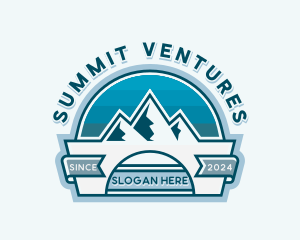 Mountain Summit Hike logo design