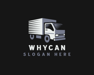Truck Courier Transportation Logo