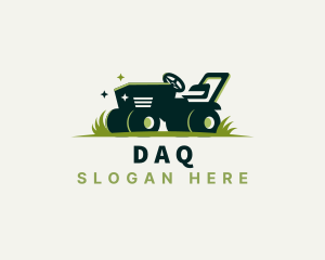 Lawn Mower Grass Cutter Logo