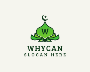 Moon Star Mosque Temple  Logo