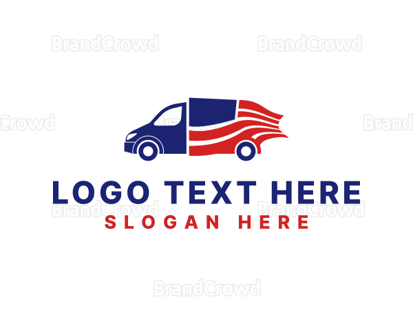 American Flag Logistics Logo