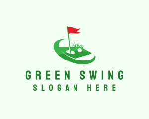 Golf - Golf Course Sports logo design