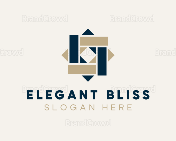 Brick Pattern Tile Logo