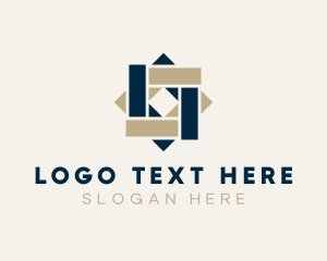 Brick Pattern Tile Logo