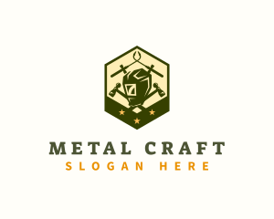 Fabricator - Welding Hammer Repair logo design