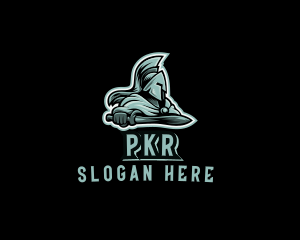 Gaming Spartan Soldier Logo