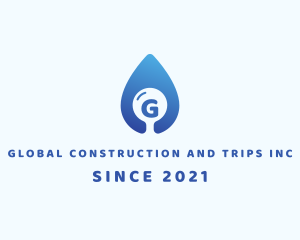 Water Conservation - Water Droplet Plumbing logo design