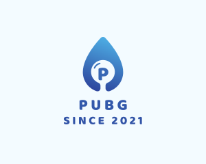 Water - Water Droplet Plumbing logo design