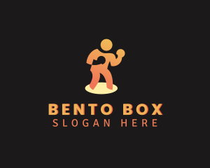 Boxing Sports Athlete logo design