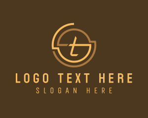 Lintel - Modern Tech Letter T logo design