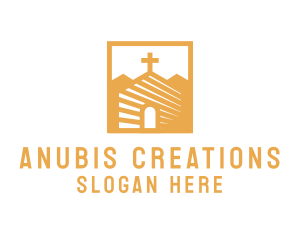 Golden Church Chapel logo design