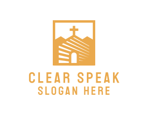 Golden Church Chapel logo design