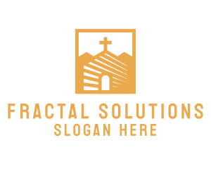 Golden Church Chapel logo design