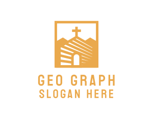 Golden Church Chapel logo design