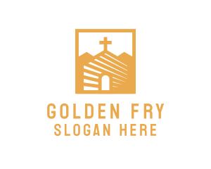 Golden Church Chapel logo design