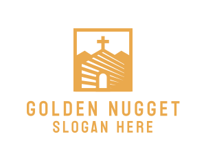 Golden Church Chapel logo design