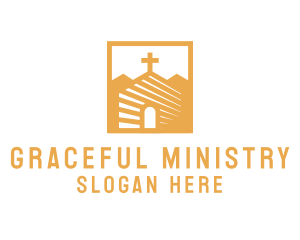 Ministry - Golden Church Chapel logo design