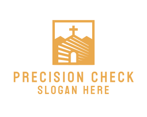 Golden Church Chapel logo design