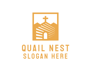 Golden Church Chapel logo design