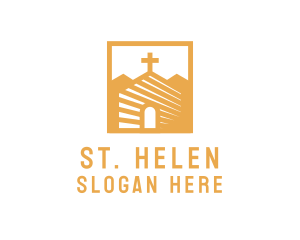 Golden Church Chapel logo design