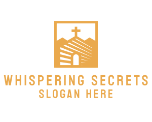 Golden Church Chapel logo design